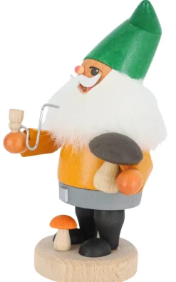 Karl Werner Räuchermännchen*Räuchermännchen Zwerg mit Pilzen von