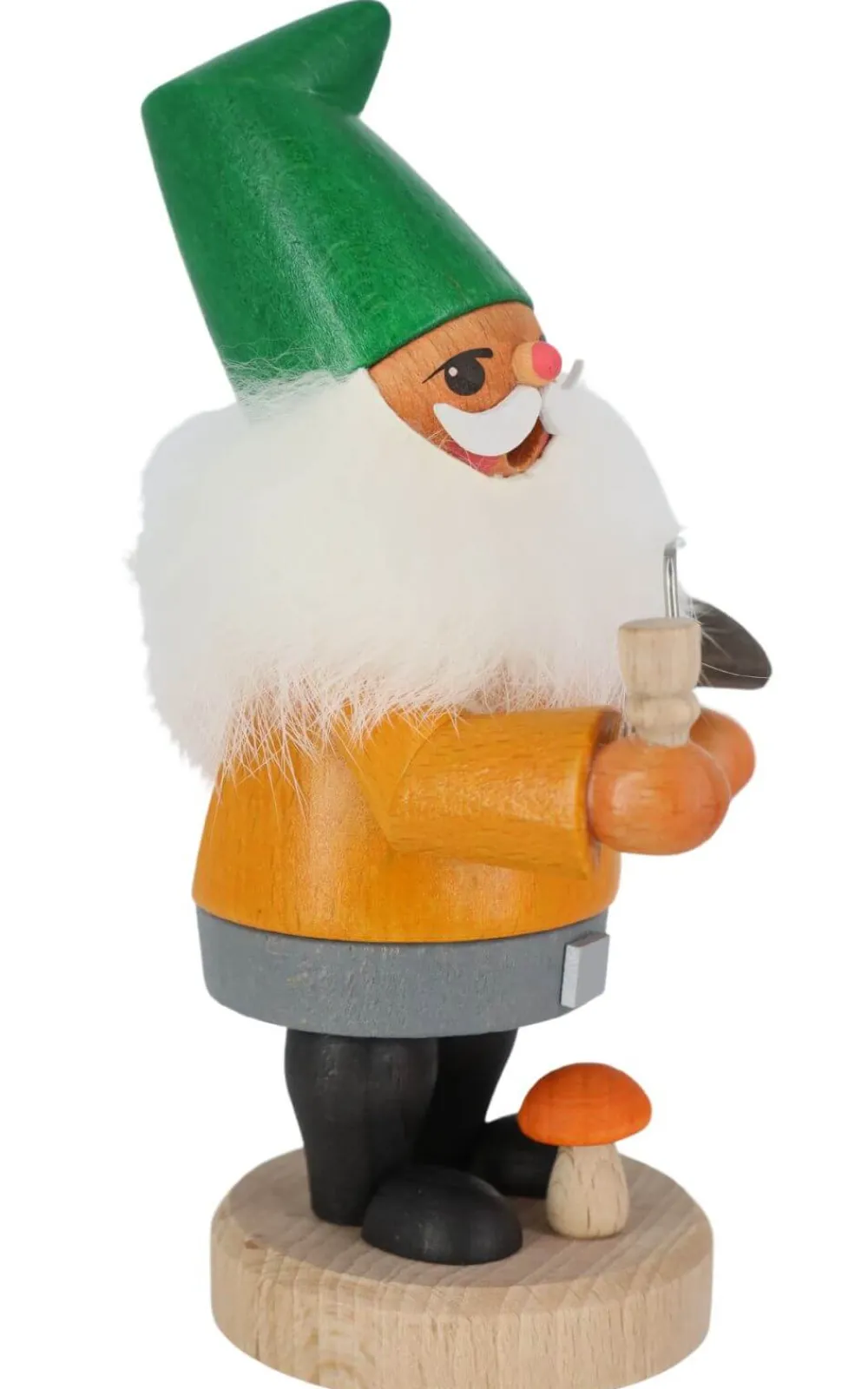 Karl Werner Räuchermännchen*Räuchermännchen Zwerg mit Pilzen von