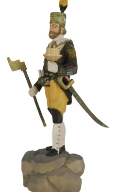 Schnitzkunst aus dem Erzgebirge Holzschnitzereien*Schneeberger Obersteiger, , 32 cm von