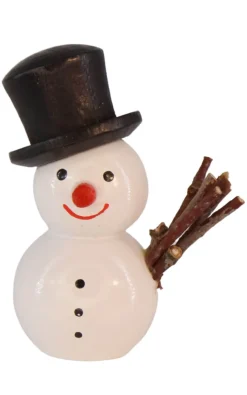 SEIFFENcom by Nestler GmbH Neuheiten | Weihnachtsfiguren*Schneemann, 4 cm von SEIFFEN.COM