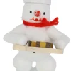 Zenker Holzfiguren & Dekofiguren*Schneemann Bäcker mit Nußecken, , 8 cm von Ralf