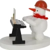 Zenker Holzfiguren & Dekofiguren*Schneemann mit Keyboard, , 8 cm von Ralf