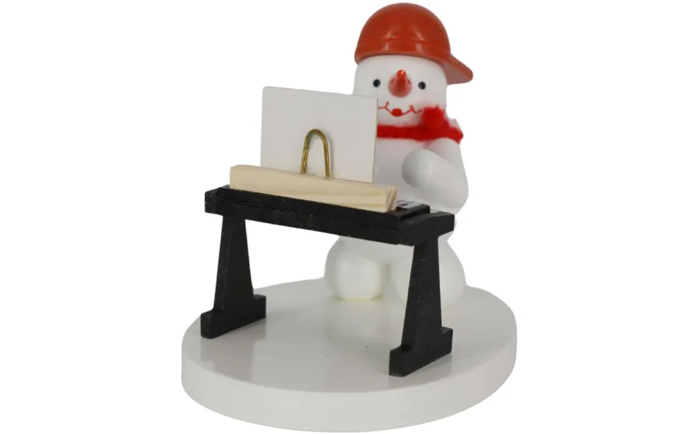 Zenker Holzfiguren & Dekofiguren*Schneemann mit Keyboard, , 8 cm von Ralf