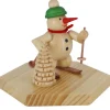 Zenker Holzfiguren & Dekofiguren*Schneemann Skifahrer, 8 cm von Ralf