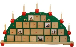 Richard Glässer GmbH Einzelstücke | Schwibbogen*Schwibbogen Adventskalender, 76 cm von Richard Glässer