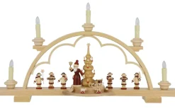 Müller Kleinkunst Schwibbogen*Schwibbogen Bescherung, 57 cm von