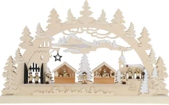 Romy Thiel Schwibbogen*Schwibbogen Burgweihnacht, 63 cm von