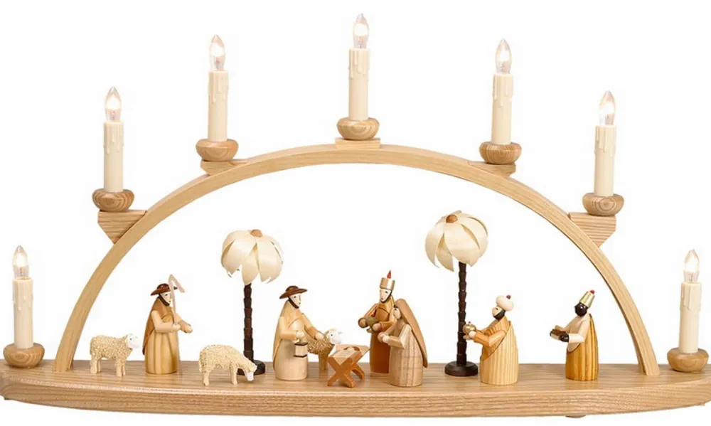 Theo Lorenz Schwibbogen*Schwibbogen Heilige Geschichte, , 60 cm von