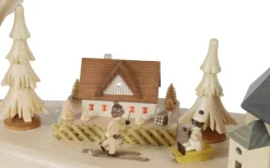 Richard Glässer GmbH Einzelstücke | Schwibbogen*Schwibbogen Seiffener Kirche mit Kurrende und Spielwerk, 80 cm von Richard Glässer
