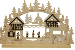Romy Thiel Schwibbogen*Schwibbogen Seiffener Weihnacht, 70 cm von