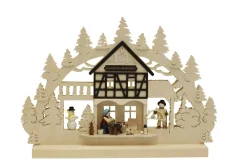 Romy Thiel Schwibbogen*Schwibbogen Volkskunstwerkstatt, 42 cm von