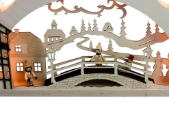 Weigla Holzkunst Schwibbogen*Schwibbogen Winterkind Erzgebirge von Weigla