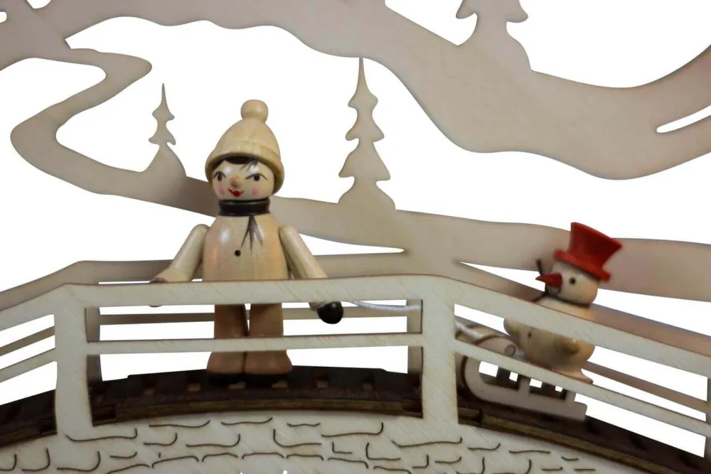 Weigla Holzkunst Schwibbogen*Schwibbogen Winterkind Erzgebirge von Weigla
