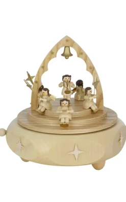 Richard Glässer GmbH Spieluhr / Spieldose*Spieluhr Engelkonzert, , 15 cm von