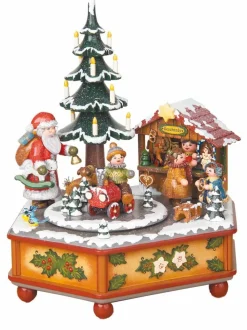 Hubrig Volkskunst Spieluhr / Spieldose*Spieluhr Weihnachtszeit Melodie: Leise rieselt der Schnee von