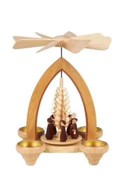 Heinz Lorenz Neuheiten | Teelichtpyramiden*Teelichtpyramide Kurrende, 26 cm von