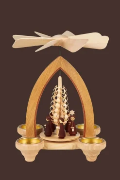 Heinz Lorenz Neuheiten | Teelichtpyramiden*Teelichtpyramide Kurrende, 26 cm von