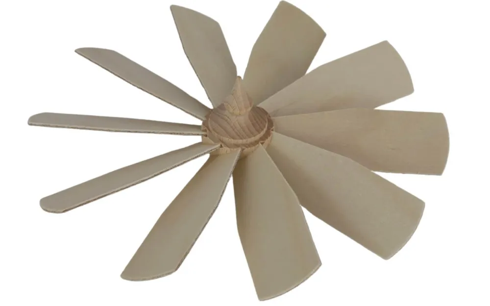 SEIFFENcom by Nestler GmbH Ersatzteile Weihnachtspyramiden*Universal Ersatz-Flügelrad für Weihnachtspyramiden, Nadelstärke 2 mm, 19 cm von SEIFFEN.COM