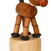 Jan Stephani Holzspielzeug*Wackelfigur braunes Pferd von