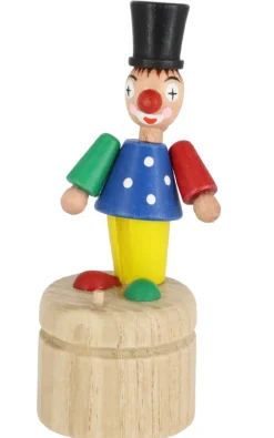 SEIFFENcom by Nestler GmbH Neuheiten | Holzspielzeug*Wackelfigur Clown, , 7 cm von SEIFFEN.COM