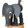 Jan Stephani Holzspielzeug*Wackelfigur Elefant von