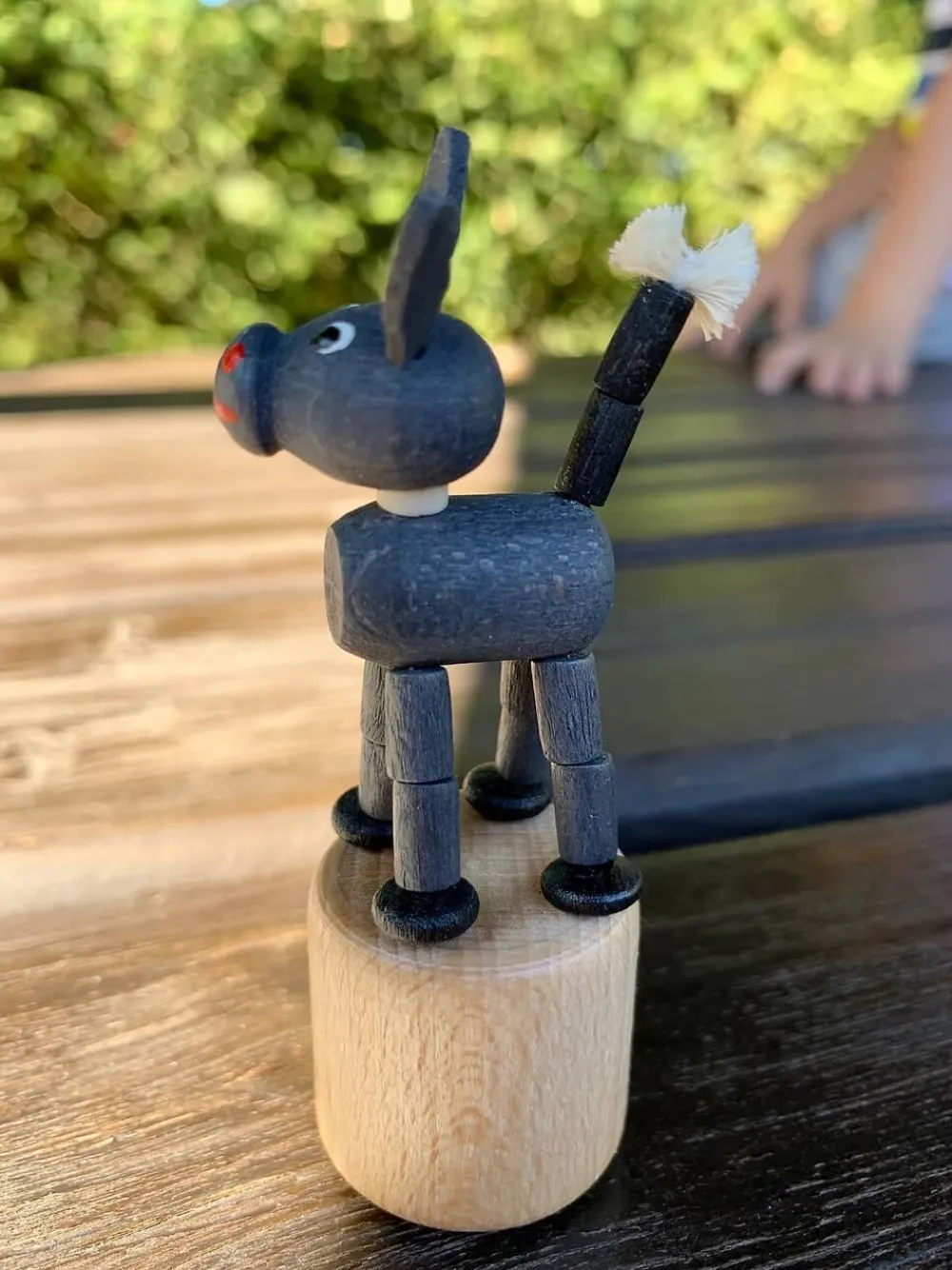 Jan Stephani Neuheiten*Wackelfigur Esel, 8 cm von