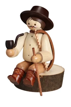 Romy Thiel Neuheiten | Romy Thiel Figuren*Waldmann auf Stamm, 11 cm, von