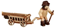 Romy Thiel Neuheiten | Romy Thiel Figuren*Waldmann mit Handwagen, mini von