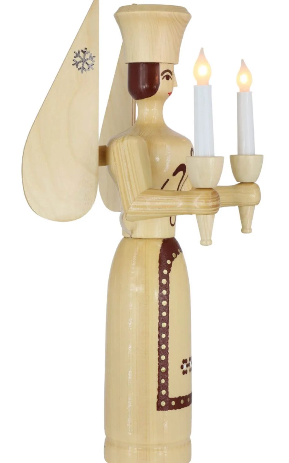 SEIFFENcom by Nestler GmbH Engel & Bergmann*Weihnachtsengel, 50 cm, , elektrisch beleuchtet von SEIFFEN.COM