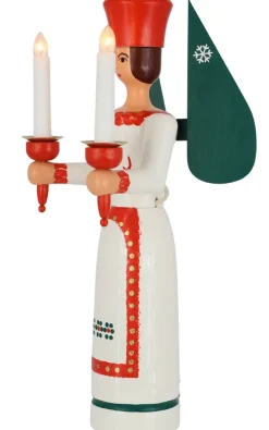 SEIFFENcom by Nestler GmbH Neuheiten | Engel & Bergmann*Weihnachtsengel, , elektrisch beleuchtet, 38 cm von SEIFFEN.COM