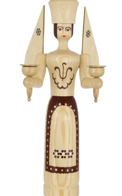SEIFFENcom by Nestler GmbH Engel & Bergmann*Weihnachtsengel für Wachskerzen, 38 cm, von SEIFFEN.COM