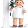 KWO Weihnachtsengel*Weihnachtsengel mit dem Buchstaben L, 7 cm von