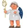 KWO Weihnachtsengel*Weihnachtsengel mit Notenschlüssel, 6 cm von