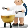 KWO Auslaufartikel | Weihnachtsengel*Weihnachtsengel mit Pauke, 5 cm von