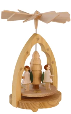 Richard Glässer GmbH Neuheiten | Weihnachtspyramiden*Weihnachtspyramide - Wärmespiel Engel von Richard Glässer
