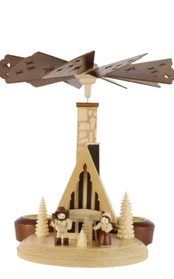 Legler Holz- und Drechslerwaren HODREWA Weihnachtspyramiden*Weihnachtspyramide & Räucherpyramide Waldhaus von Legler