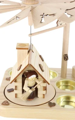 Legler Holz- und Drechslerwaren HODREWA Weihnachtspyramiden*Weihnachtspyramide & Räucherpyramide Hänsel und Gretel von Legler