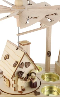Legler Holz- und Drechslerwaren HODREWA Weihnachtspyramiden*Weihnachtspyramide & Räucherpyramide Hänsel und Gretel von Legler