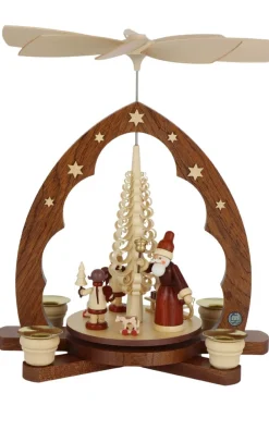 Müller Kleinkunst Weihnachtspyramiden*Weihnachtspyramide Bescherung, 30 cm von