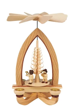 Heinz Lorenz Weihnachtspyramiden*Weihnachtspyramide Bläsertrio, 28 cm von