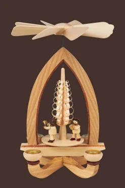 Heinz Lorenz Weihnachtspyramiden*Weihnachtspyramide Bläsertrio, 28 cm von
