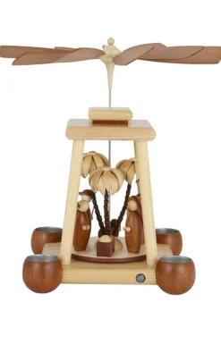 Müller Kleinkunst Weihnachtspyramiden*Weihnachtspyramide Christi Geburt, modern, 34 cm, von