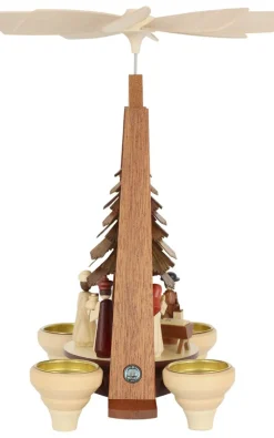 Müller Kleinkunst Neuheiten | Bestseller*Weihnachtspyramide Christi Geburt, , 29 cm von