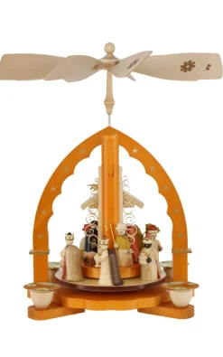Richard Glässer GmbH Neuheiten | Weihnachtspyramiden*Weihnachtspyramide Christi Geburt, , 27 cm von Richard Glässer