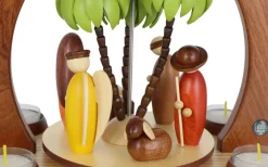 Müller Kleinkunst Weihnachtspyramiden*Weihnachtspyramide Christi Geburt, modern 32 cm von