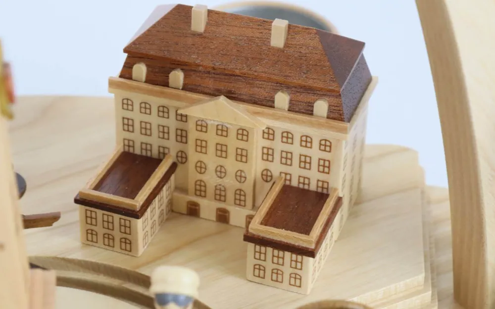 Müller Kleinkunst Einzelstücke | Neuheiten*Weihnachtspyramide Dresden Altstadt, 36 cm von