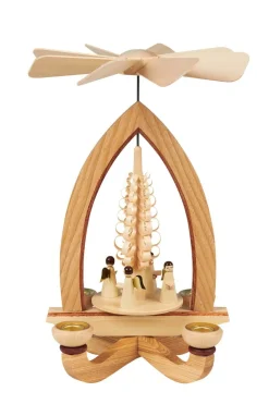 Heinz Lorenz Neuheiten | Weihnachtspyramiden*Weihnachtspyramide Engel, 28 cm von