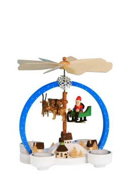 Knuth Neuber Neuheiten*Weihnachtspyramide für Teelichte Weihnachtszauber, von