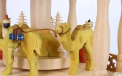 Richard Glässer GmbH Einzelstücke | Weihnachtspyramiden*Weihnachtspyramide für Teelichte Heilige Geschichte, 5 - stöckig, 74 cm von Richard Glässer
