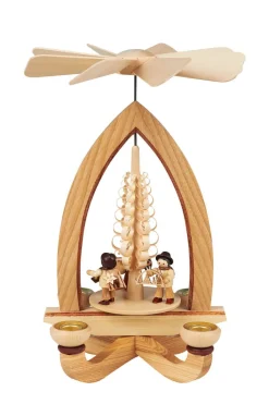 Heinz Lorenz Weihnachtspyramiden*Weihnachtspyramide Handelsleute, 28 cm von